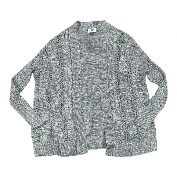 Old Navy Gray Knit Open Front Cardigan Sweater XS - Picture 1 of 4